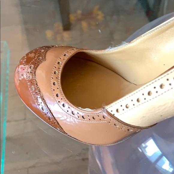 Oxford Heels in Patent Leather by Miu Miu sz 37.5 - Picture 6 of 8